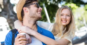 Happy Couple Smiling Common Dental Procedures